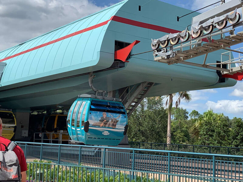 Walt Disney World's new Skyliner gondola system