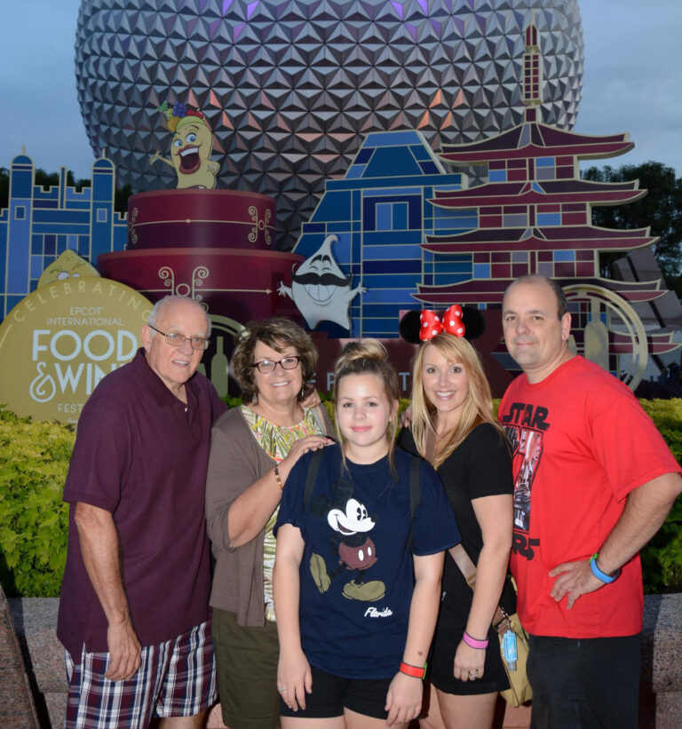 Inside Out Photopass fun at Epcot