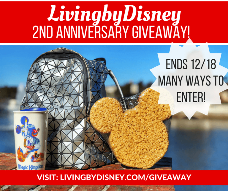 Living By Disney 2 year Anniversary Giveaway!