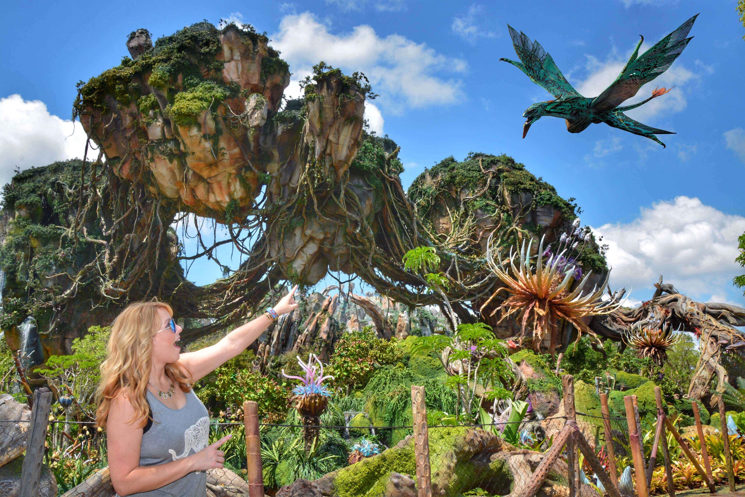 Pandora  The World of Avatar Disneys Animal Kingdom Theme Park at Walt  Disney World Resort  YouTube