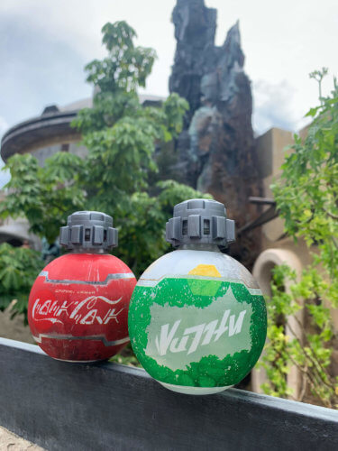 COKE BOTTLES STAR WARS GALAXY'S EDGE IN WALT DISNEY WORLD