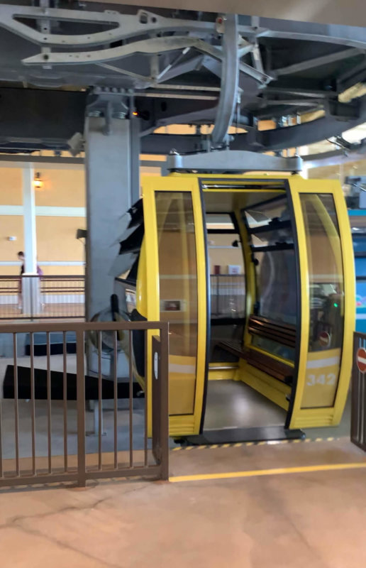 Walt Disney World's new Skyliner gondola system