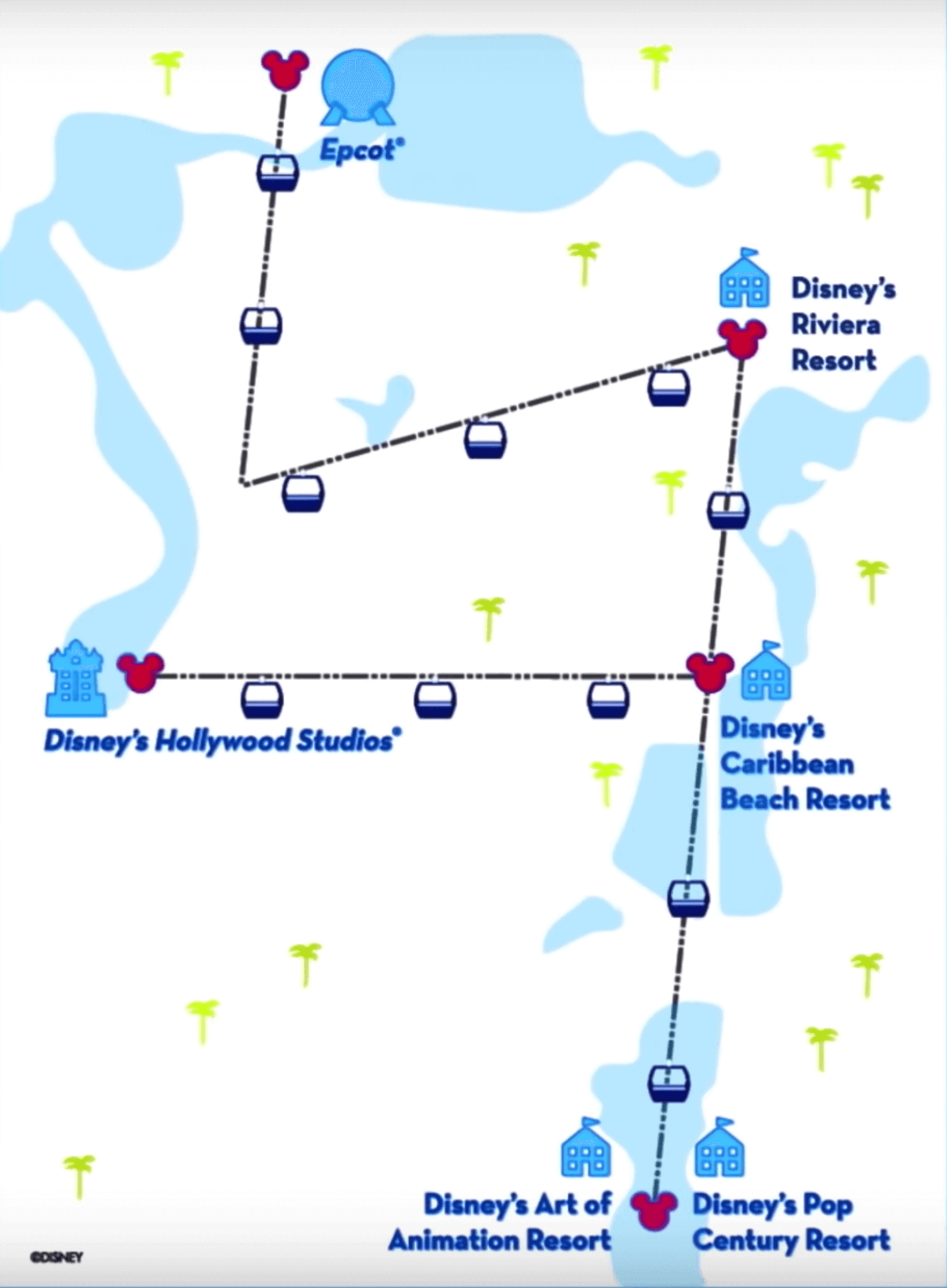 Disney Skyliner Future Map